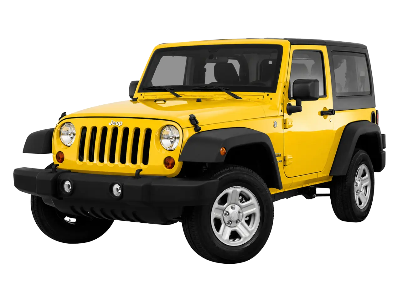 Jeep in yellow