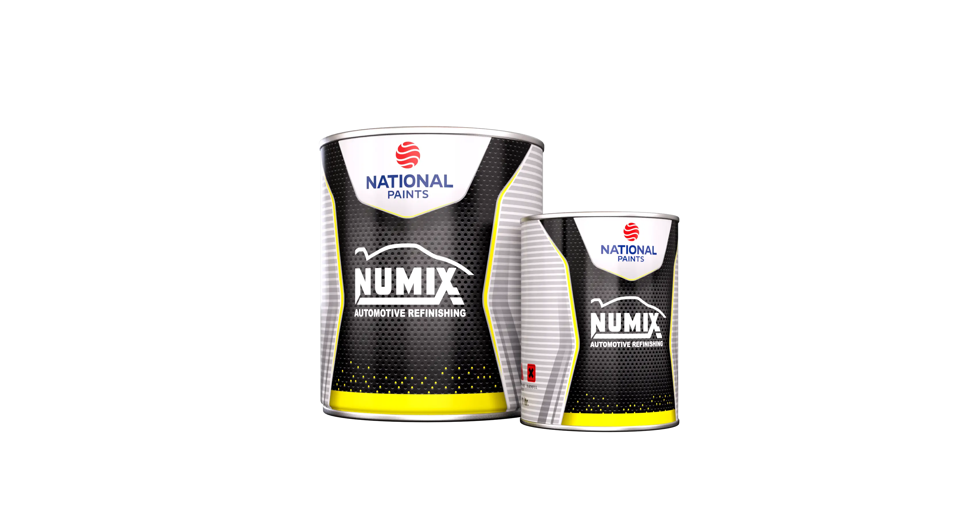 Numix automotive primer packaged in two tins